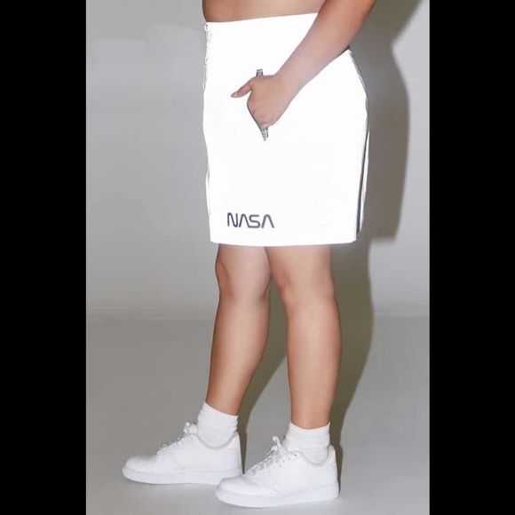 reflective skirt plus size